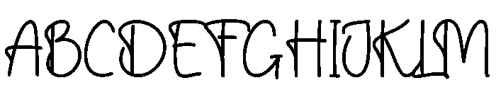 Harish Font UPPERCASE