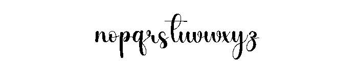 Haritage Graduating Font LOWERCASE