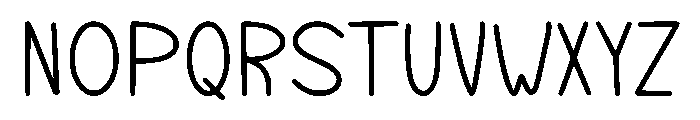 Hark Herald Font UPPERCASE