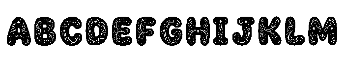 Harlan Regular Font UPPERCASE