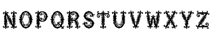 Harlem Regular Font LOWERCASE