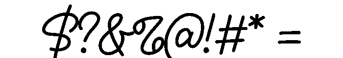 Harlio Font OTHER CHARS
