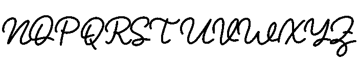 Harlio Font UPPERCASE