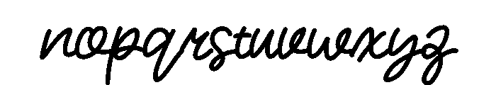 Harlio Font LOWERCASE