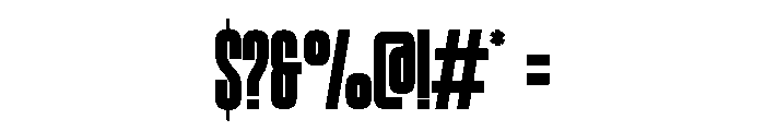 Harlos Regular Font OTHER CHARS