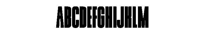 Harlos Regular Font UPPERCASE