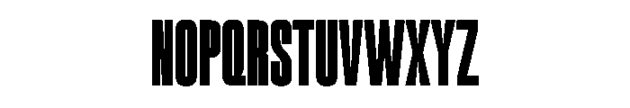 Harlos Regular Font UPPERCASE