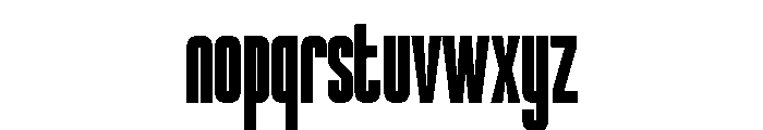 Harlos Regular Font LOWERCASE