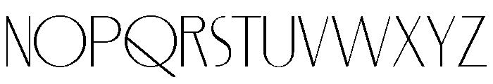 Harlote Font UPPERCASE