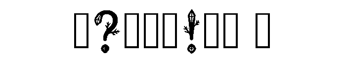 Harly Regular Font OTHER CHARS
