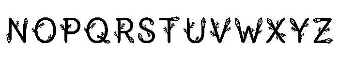 Harly Regular Font LOWERCASE