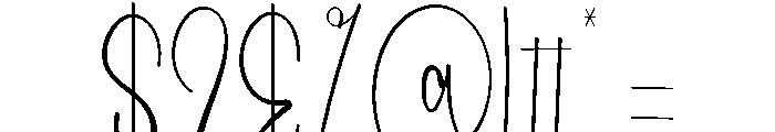Harmony Valentine Font OTHER CHARS