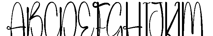 Harmony Valentine Font UPPERCASE