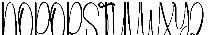Harmony Valentine Font UPPERCASE