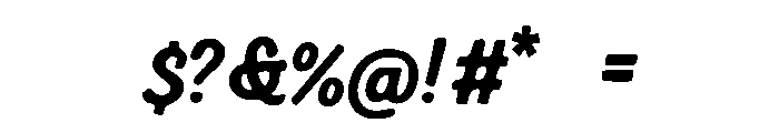 Harp Font OTHER CHARS
