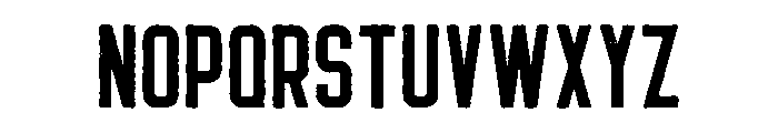 Harrison Organic Font UPPERCASE