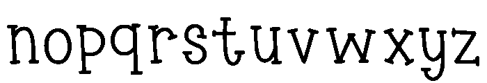 Harry Font LOWERCASE