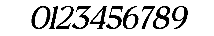 Harvellia Italic Font OTHER CHARS