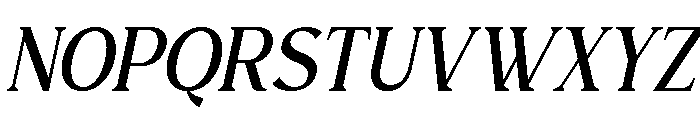 Harvellia Italic Font UPPERCASE