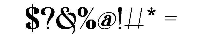 Harven Christmas Font OTHER CHARS