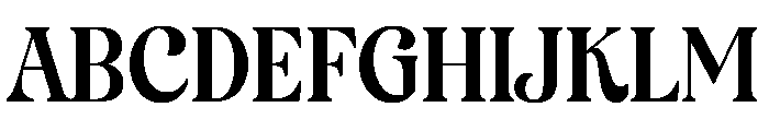 Harven Christmas Font UPPERCASE