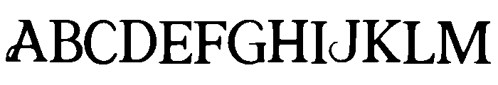 Harvest_Hex Font UPPERCASE