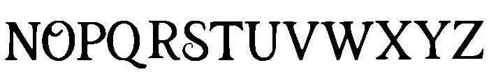 Harvest_Hex Font UPPERCASE