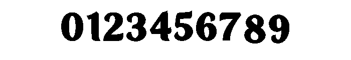 Harvest House Regular Font OTHER CHARS