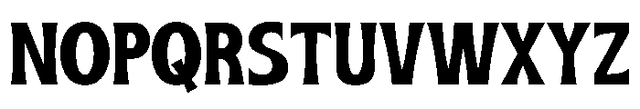 Harvest Regular Font LOWERCASE