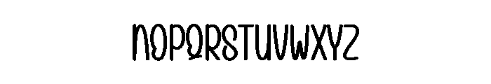 Harvest Story Font LOWERCASE