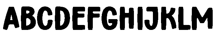 Harvest Sunday Font UPPERCASE