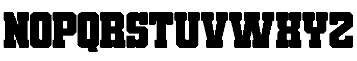 Harvest Varsity Regular Font LOWERCASE