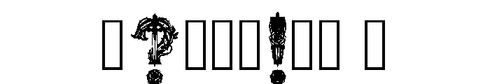 Harvik Regular Font OTHER CHARS