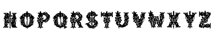 Harvik Regular Font LOWERCASE
