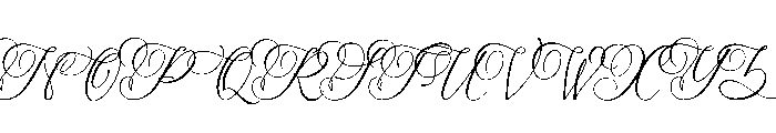 Harvintelis Font UPPERCASE