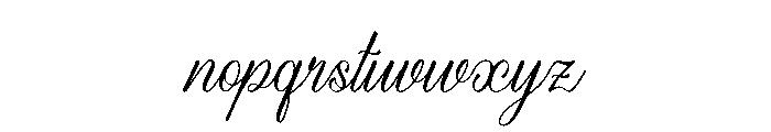 Harvintelis Font LOWERCASE