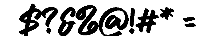 Haryo Font OTHER CHARS