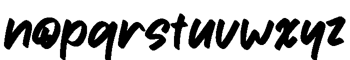 Haryo Font LOWERCASE