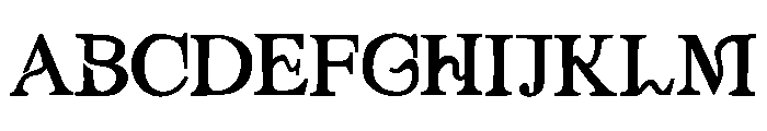 Has Asht Font UPPERCASE