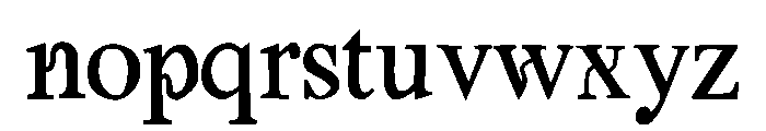 Has Asht Font LOWERCASE
