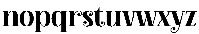 Hastanya Regular Font LOWERCASE