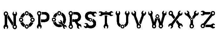 Hatch Regular Font LOWERCASE