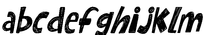 Hatchback Casual Italic FONT