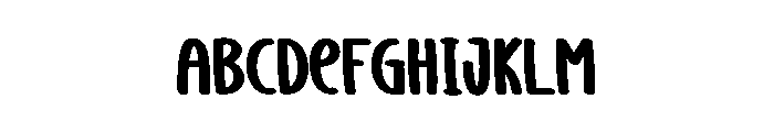 Hatched Font UPPERCASE