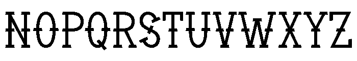 Hate Crime Font LOWERCASE