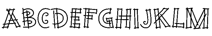 Hattrick Sans Font UPPERCASE