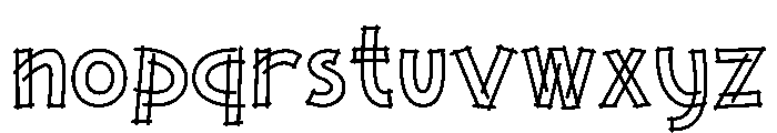 Hattrick Sans Font LOWERCASE