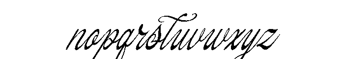Hauliot Roisy Italic Font LOWERCASE