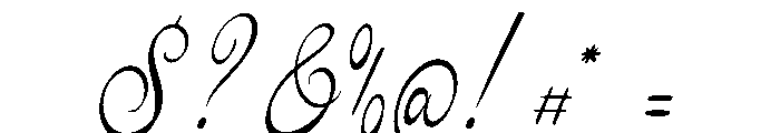 Hauliot Roisy Font OTHER CHARS