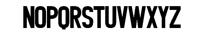 Haunt People Regular Font UPPERCASE